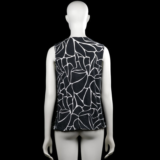 Tank top - Black & White - Size L