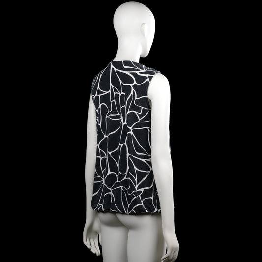 Tank top - Black & White - Size L
