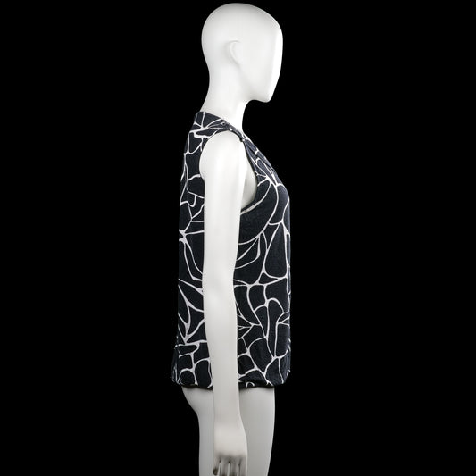 Tank top - Black & White - Size L