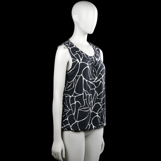 Tank top - Black & White - Size L