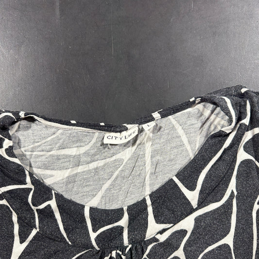 Tank top - Black & White - Size L