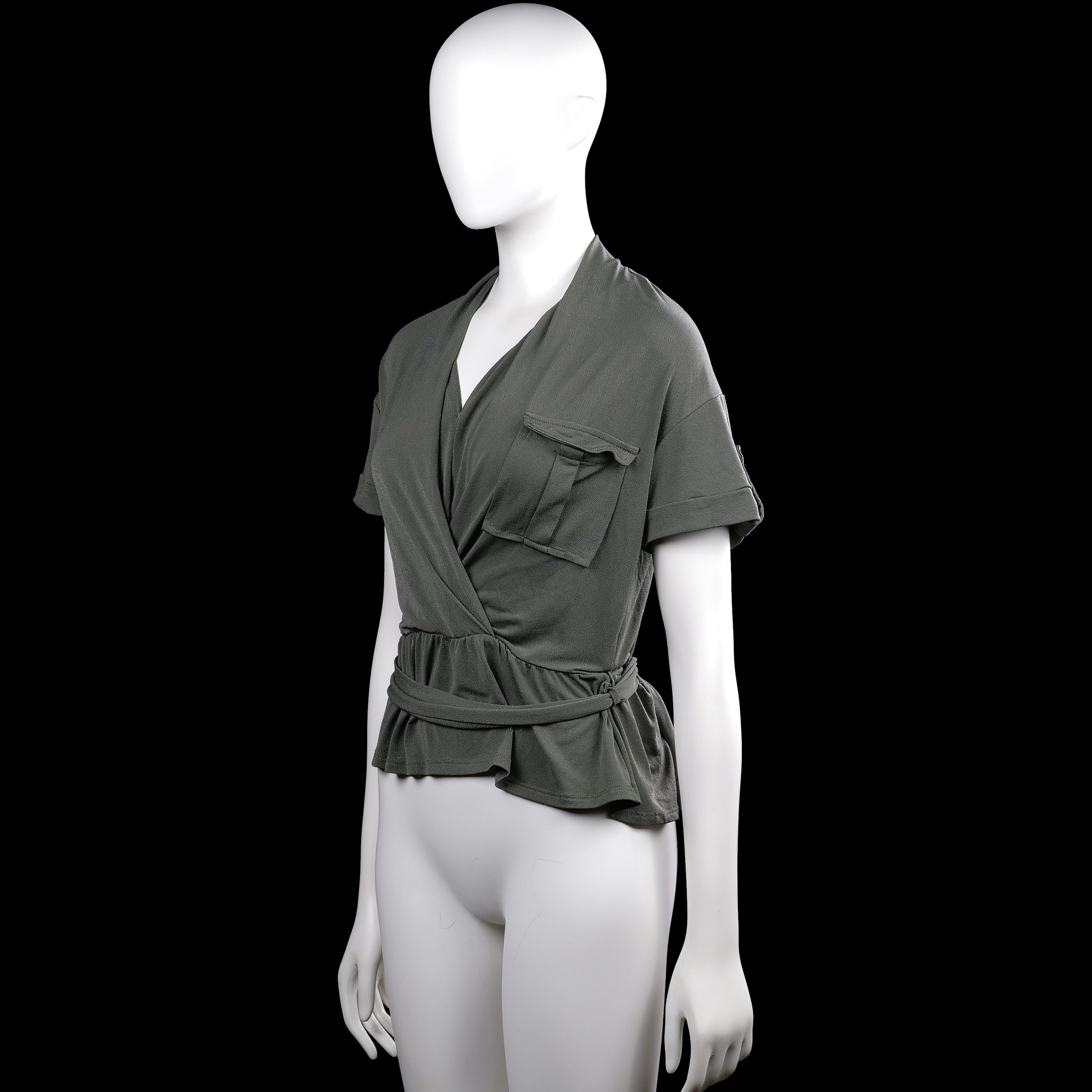 Blouse - Olive - Size S