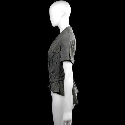 Blouse - Olive - Size S