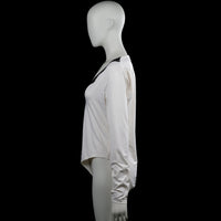 Bodysuit - White & Black - Size XL