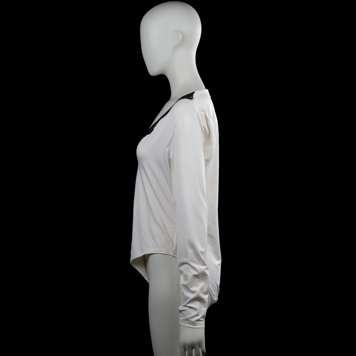 Bodysuit - White & Black - Size XL
