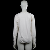 Bodysuit - White & Black - Size XL