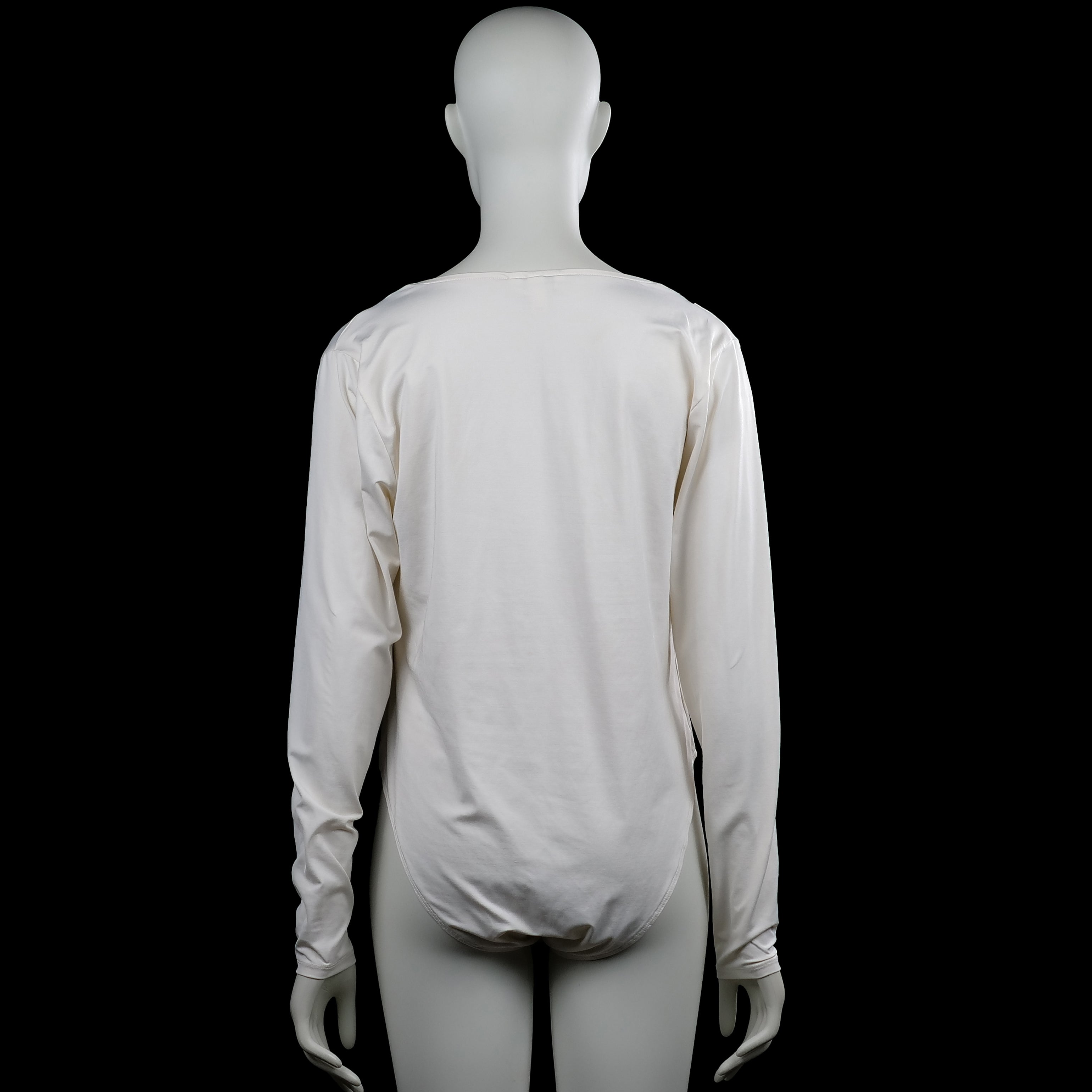 Bodysuit - White & Black - Size XL