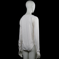 Bodysuit - White & Black - Size XL