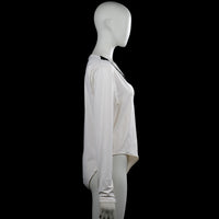 Bodysuit - White & Black - Size XL