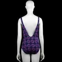 Bodysuit - Navy & Purple - Size 44
