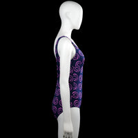 Bodysuit - Navy & Purple - Size 44