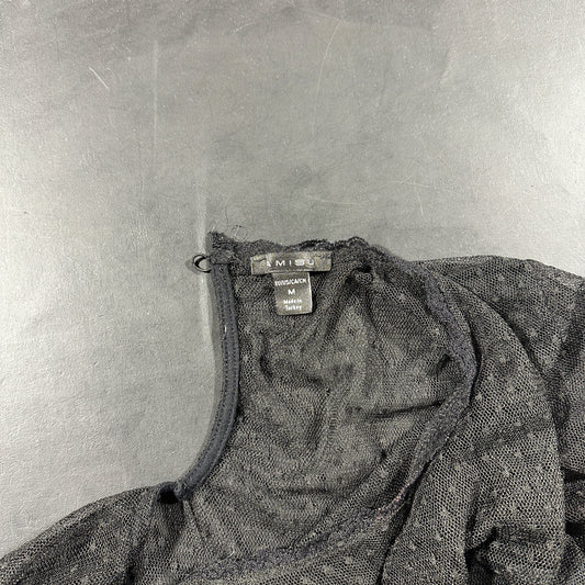 Bodysuit - Black & Light Gray - Size M
