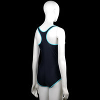 Bodysuit - Navy & Turquoise - Size 170