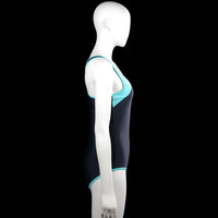 Bodysuit - Navy & Turquoise - Size 170