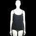 H&m Basics - Tank top - Black - Size L - Black solid camisole top with thin shoulder straps and a scoop neckline. Features a straight hem with no visible closures or pockets.