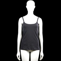 H&m mama - Tank top - Charcoal - Size S - Charcoal solid sleeveless camisole with thin adjustable shoulder straps and a scoop neckline. Straight hem with no visible closures.