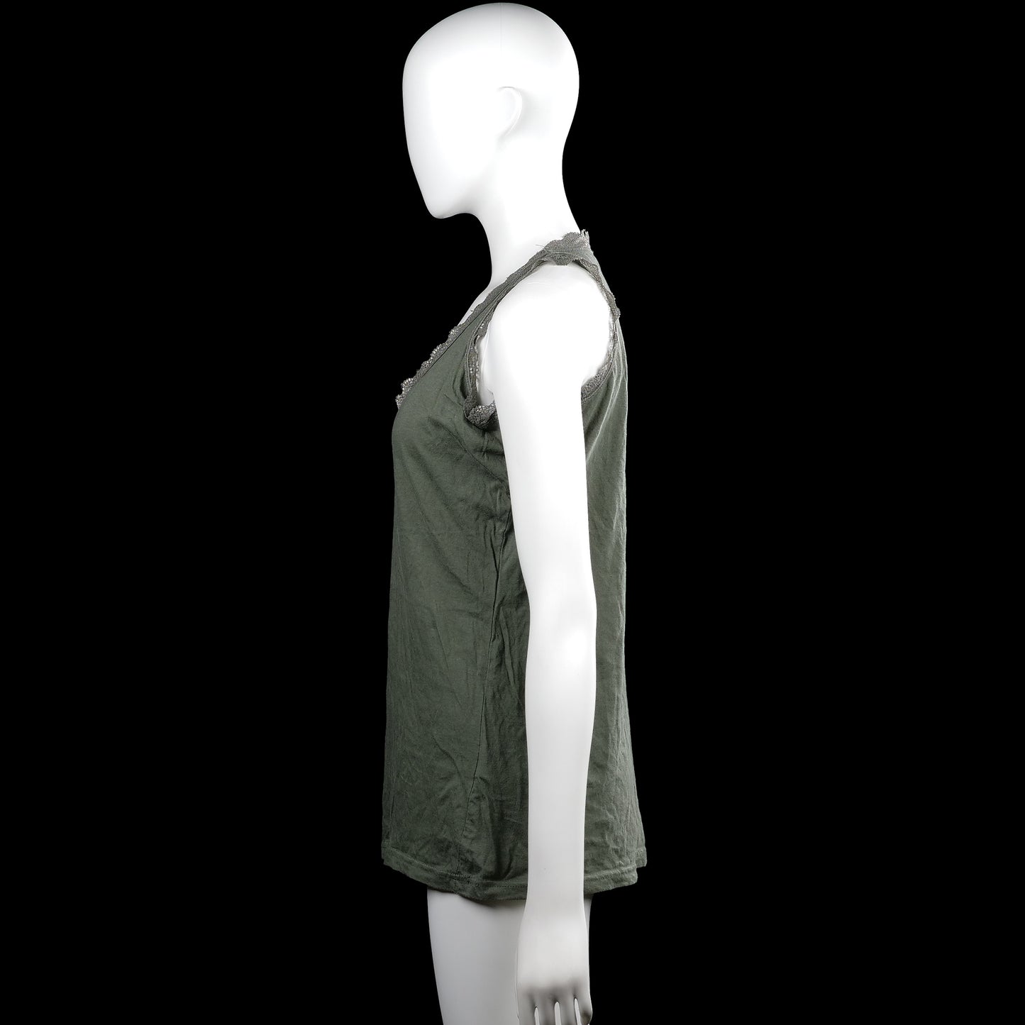 Tank top - Olive & Gray - Size L