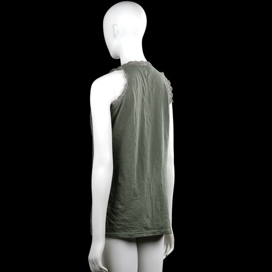 Tank top - Olive & Gray - Size L