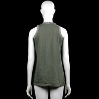 Tank top - Olive & Gray - Size L