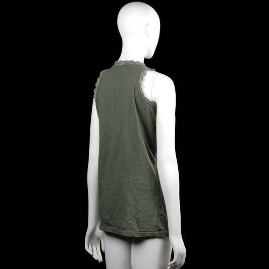 Tank top - Olive & Gray - Size L