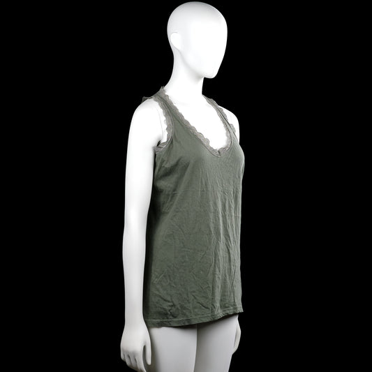 Tank top - Olive & Gray - Size L