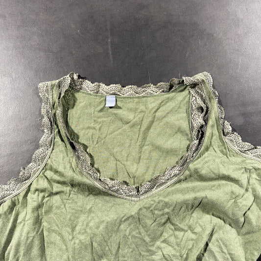 Tank top - Olive & Gray - Size L