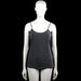 H&m basics - Tank top - Charcoal - Size M - Charcoal solid camisole with thin shoulder straps and a scoop neckline. Features a straight hem with no visible closures or pockets.