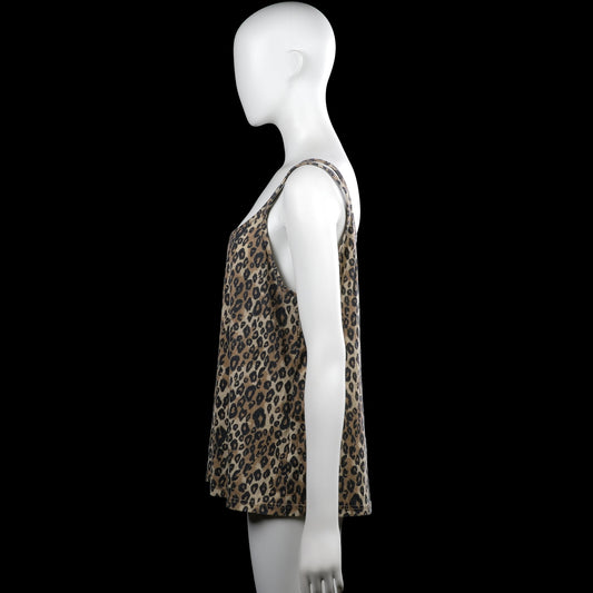 Tank top - Beige & Black - Size L