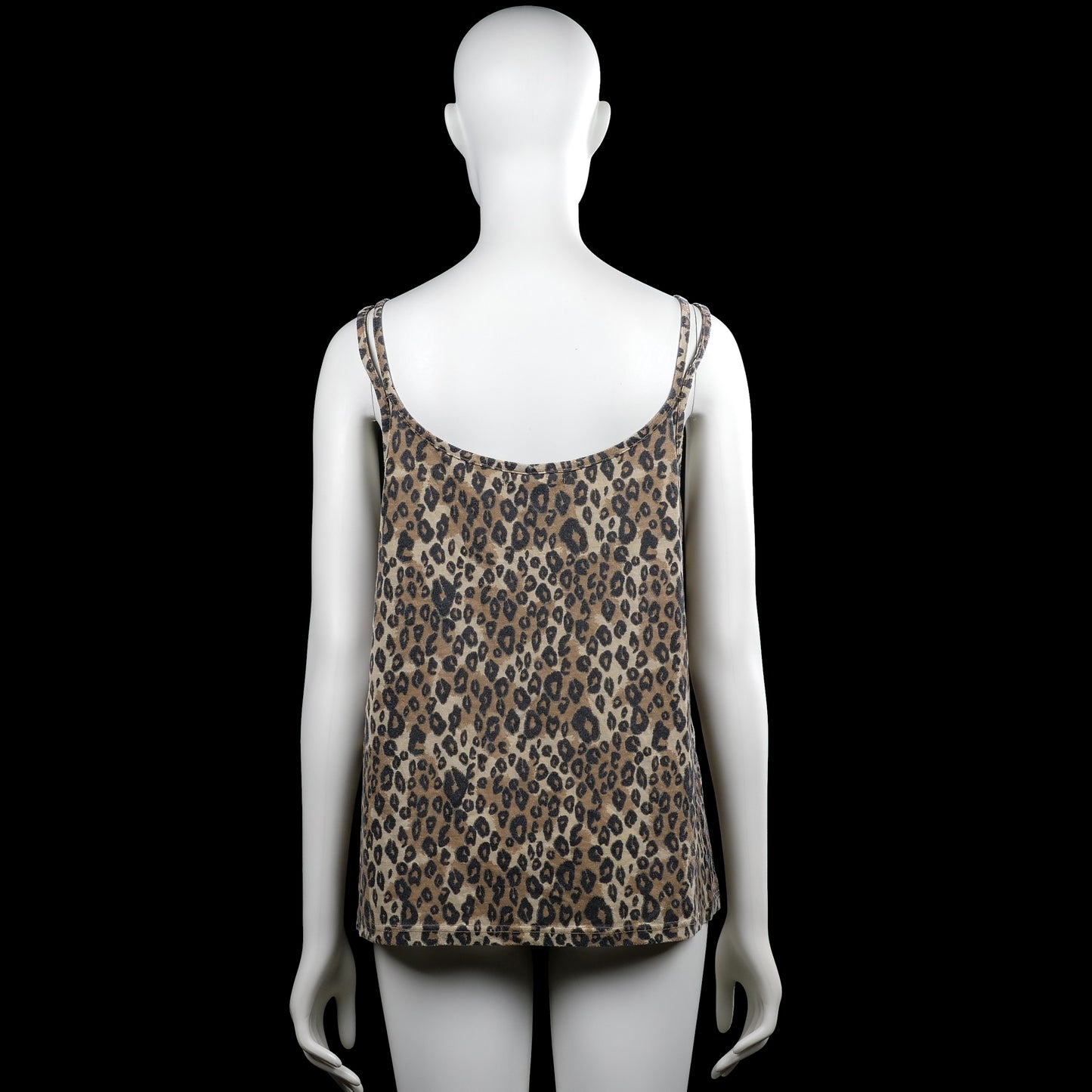 Tank top - Beige & Black - Size L