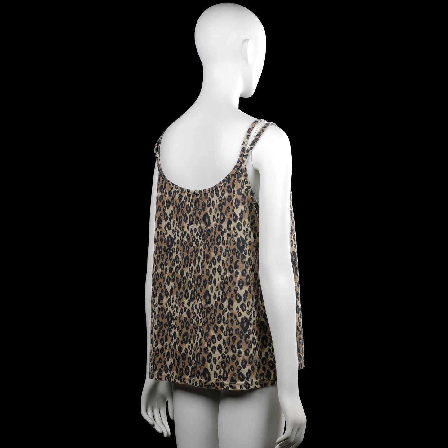 Tank top - Beige & Black - Size L