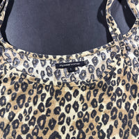 Tank top - Beige & Black - Size L