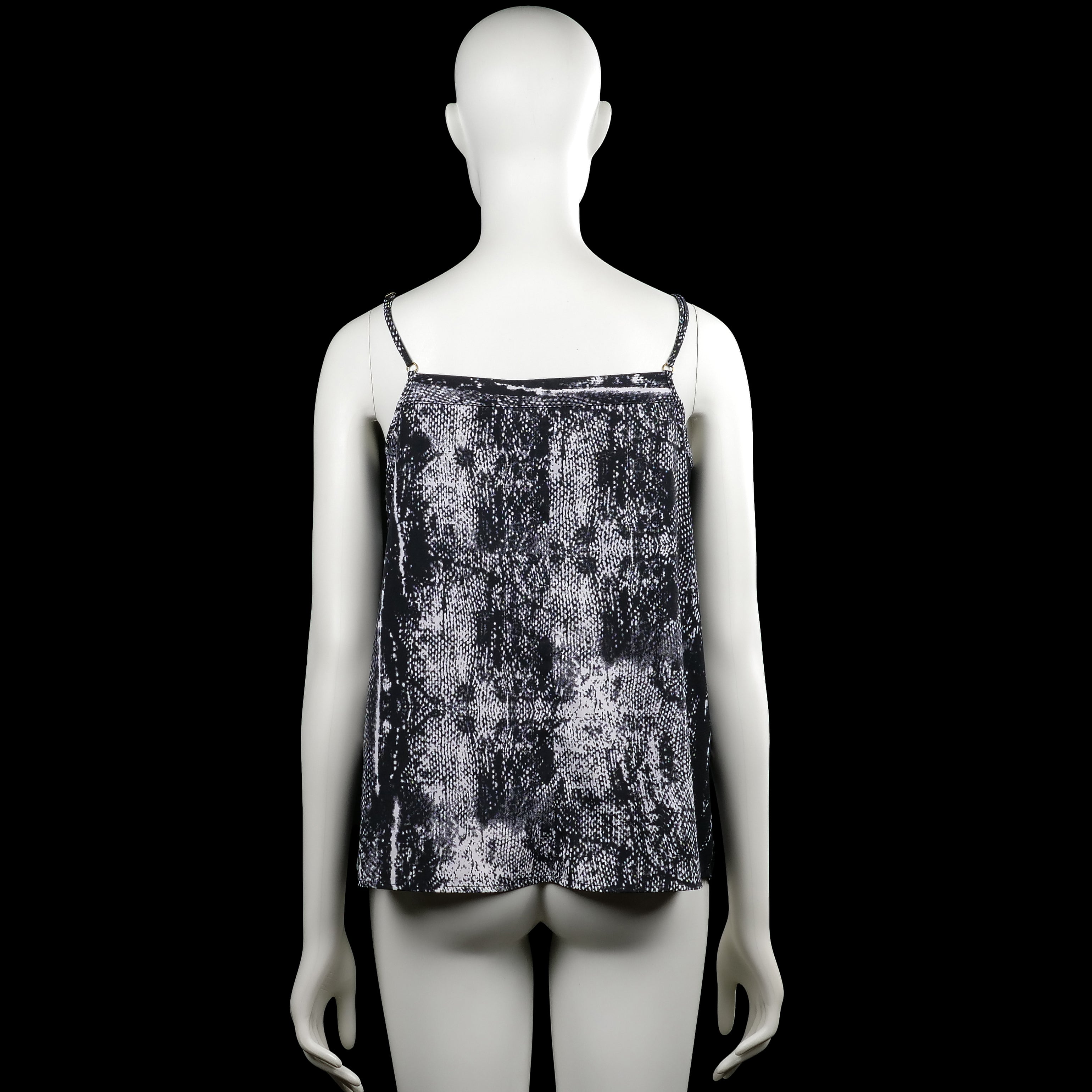 Tank top - Black & White - Size 38