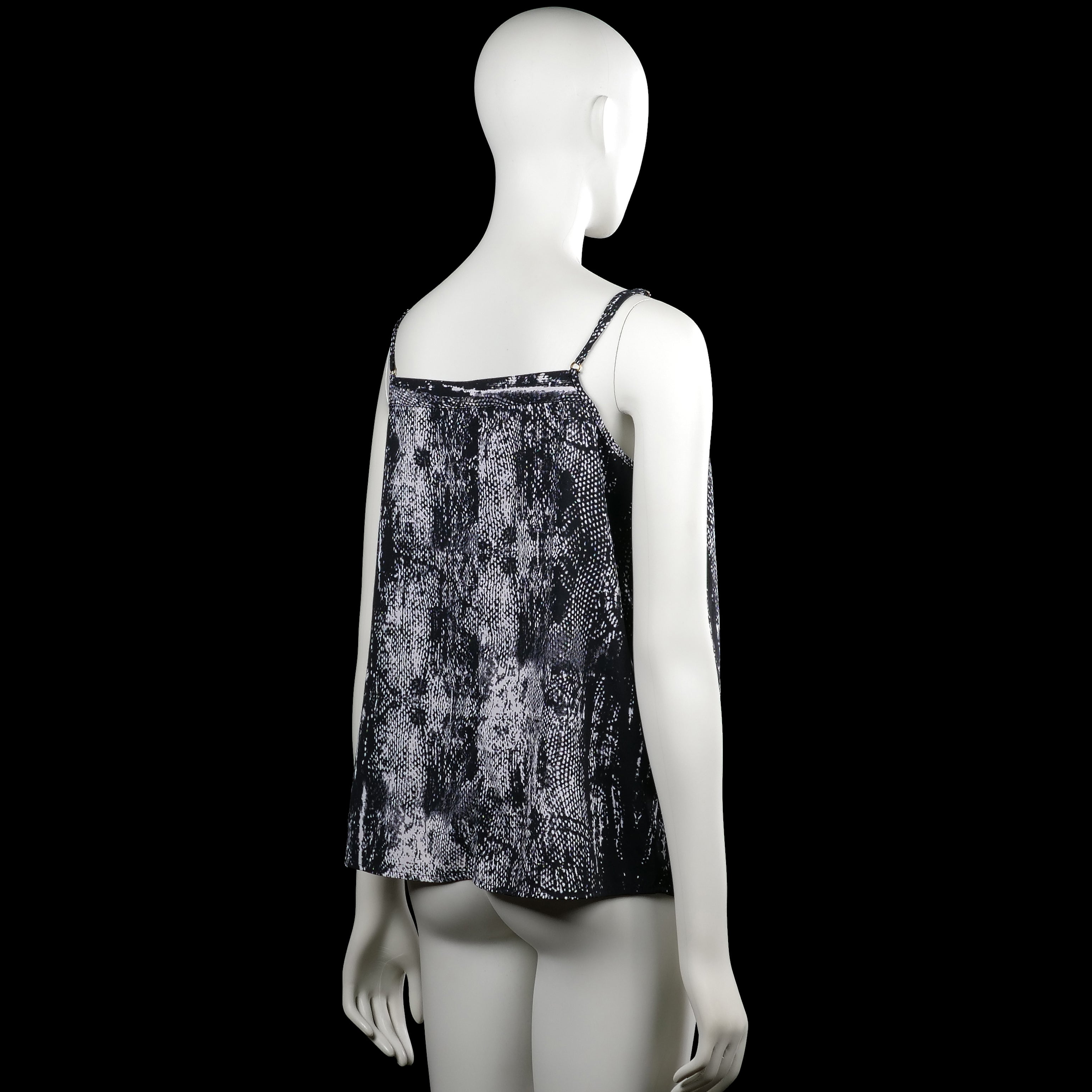 Tank top - Black & White - Size 38