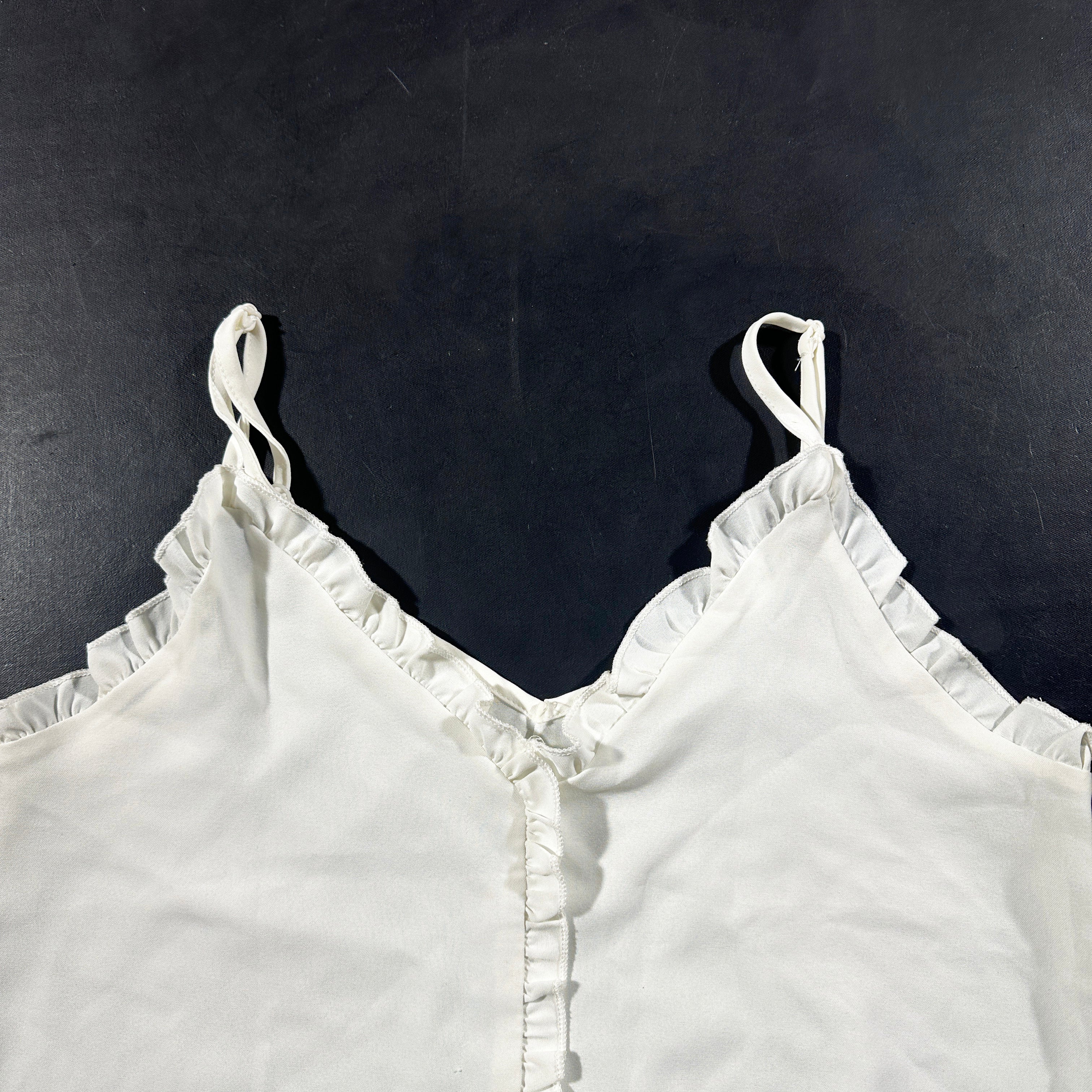 Tank top - White - Size S