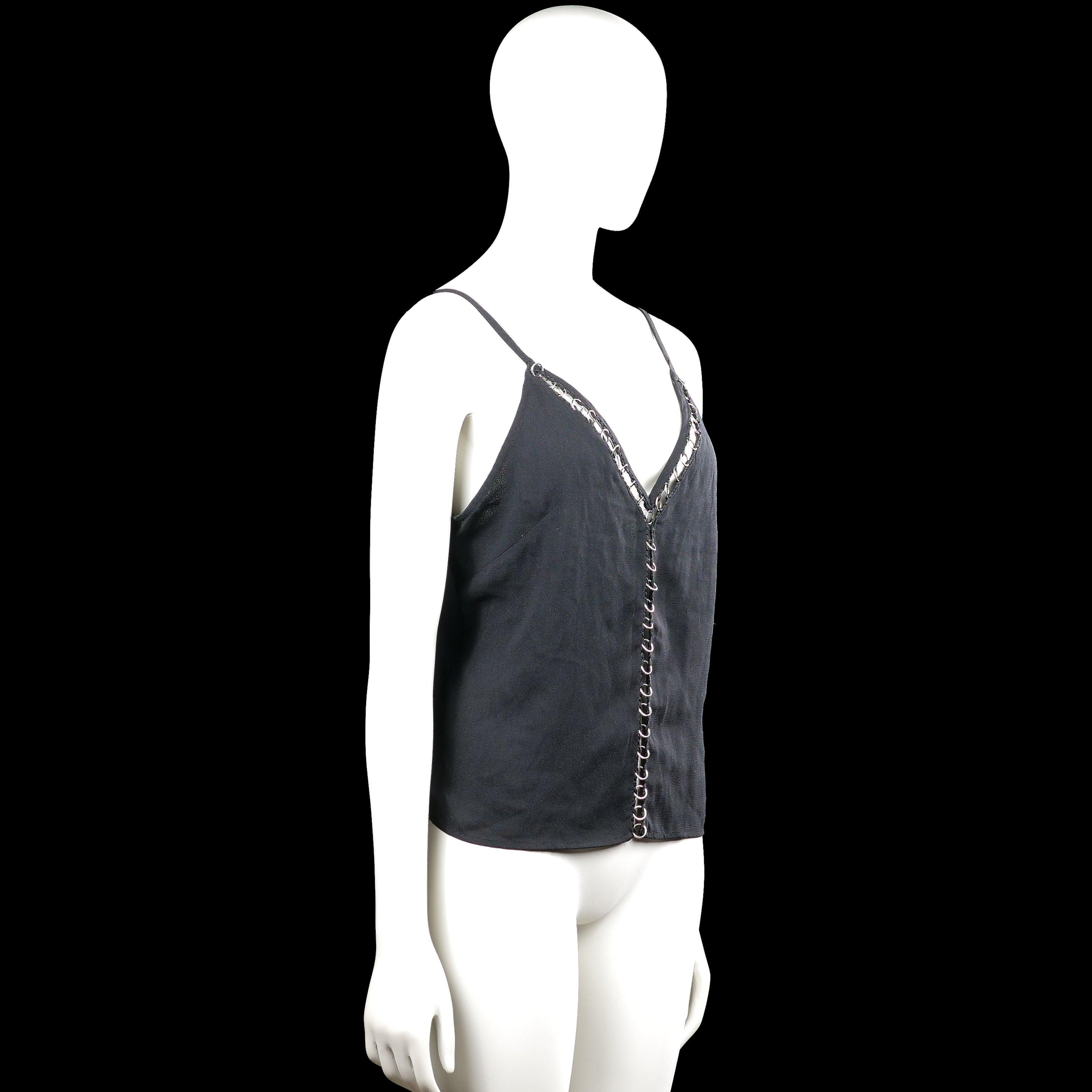 Tank top - Charcoal - Size 42