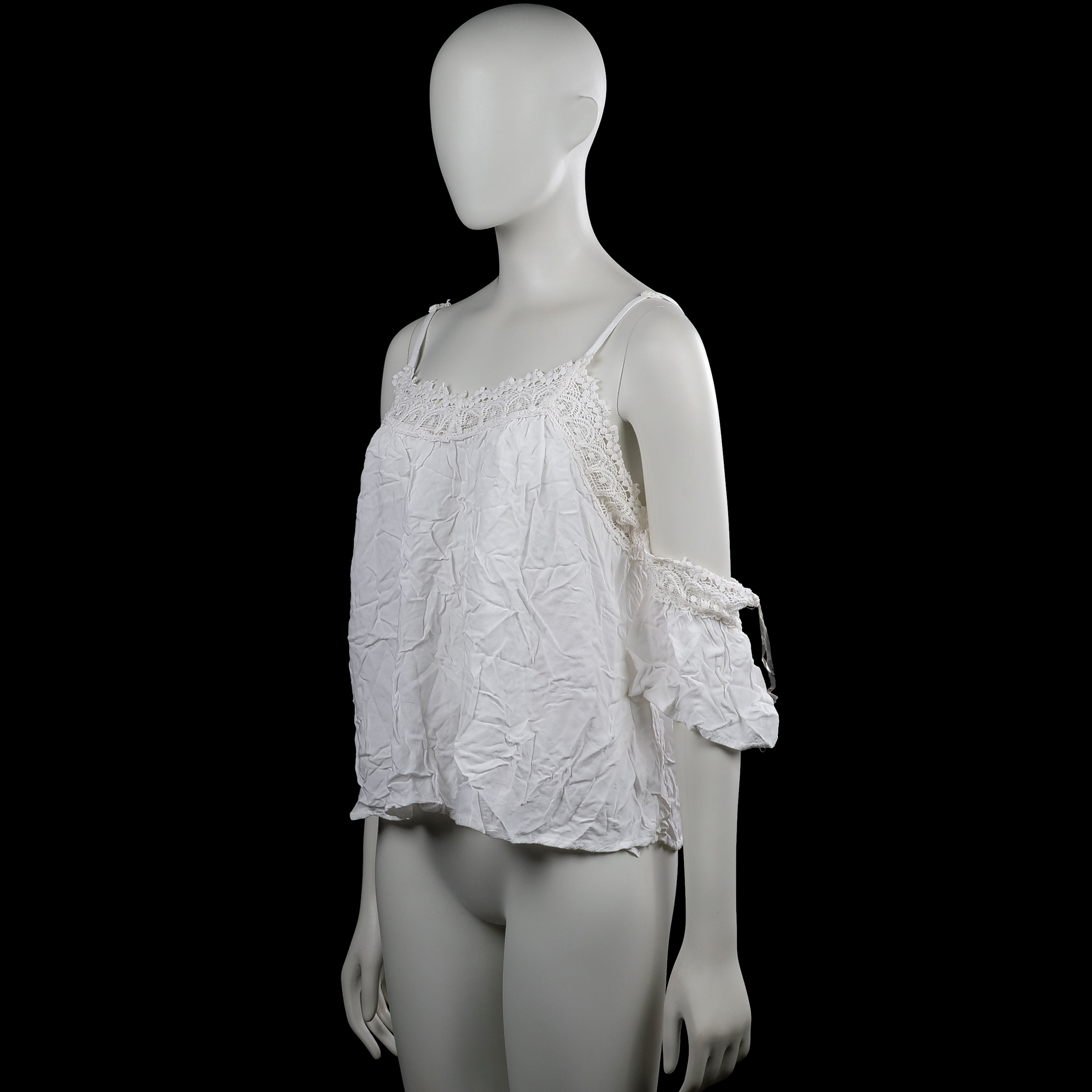 Blouse - White - Size S