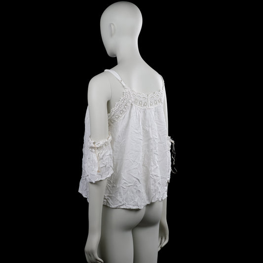 Blouse - White - Size S