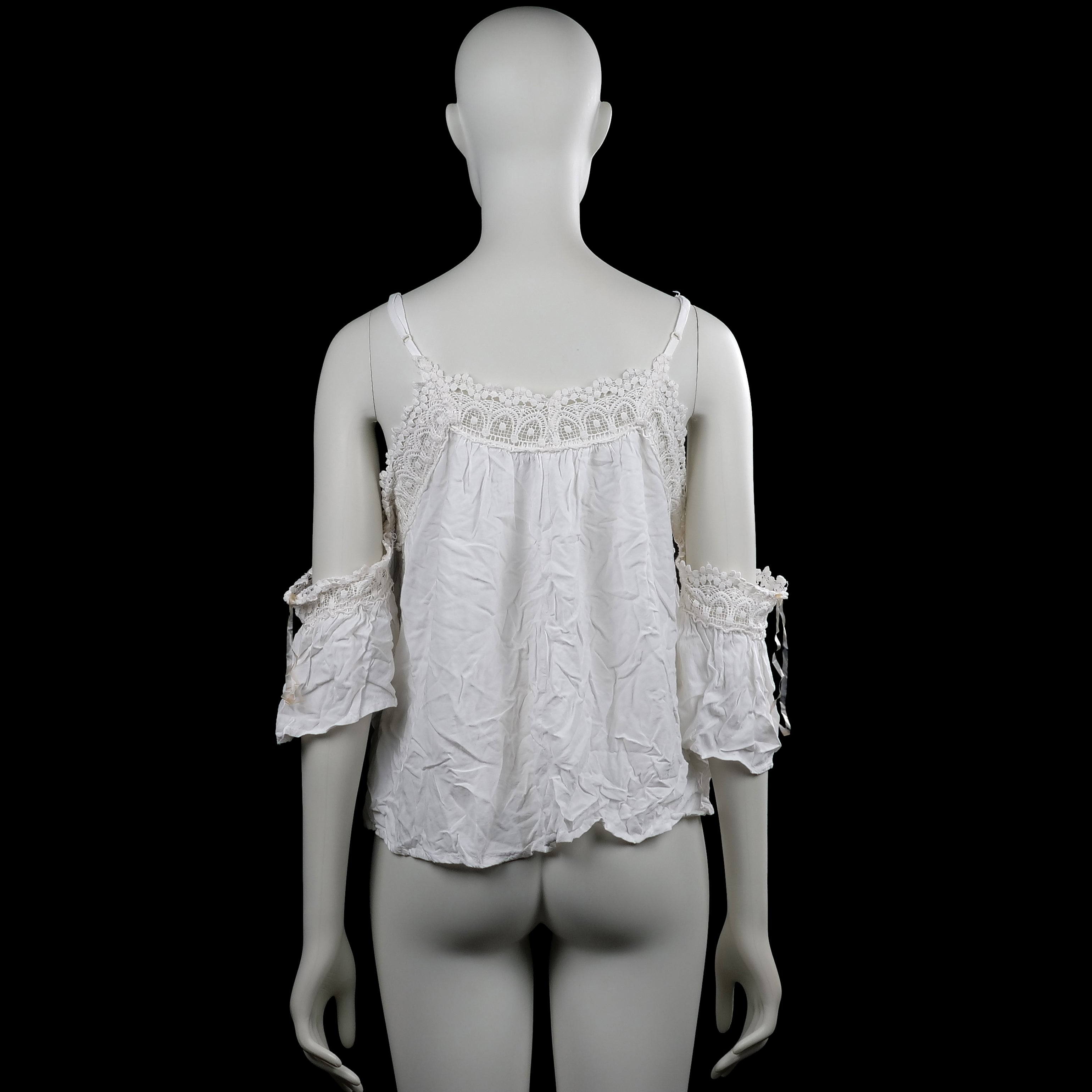 Blouse - White - Size S