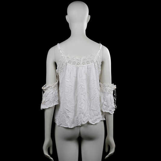Blouse - White - Size S