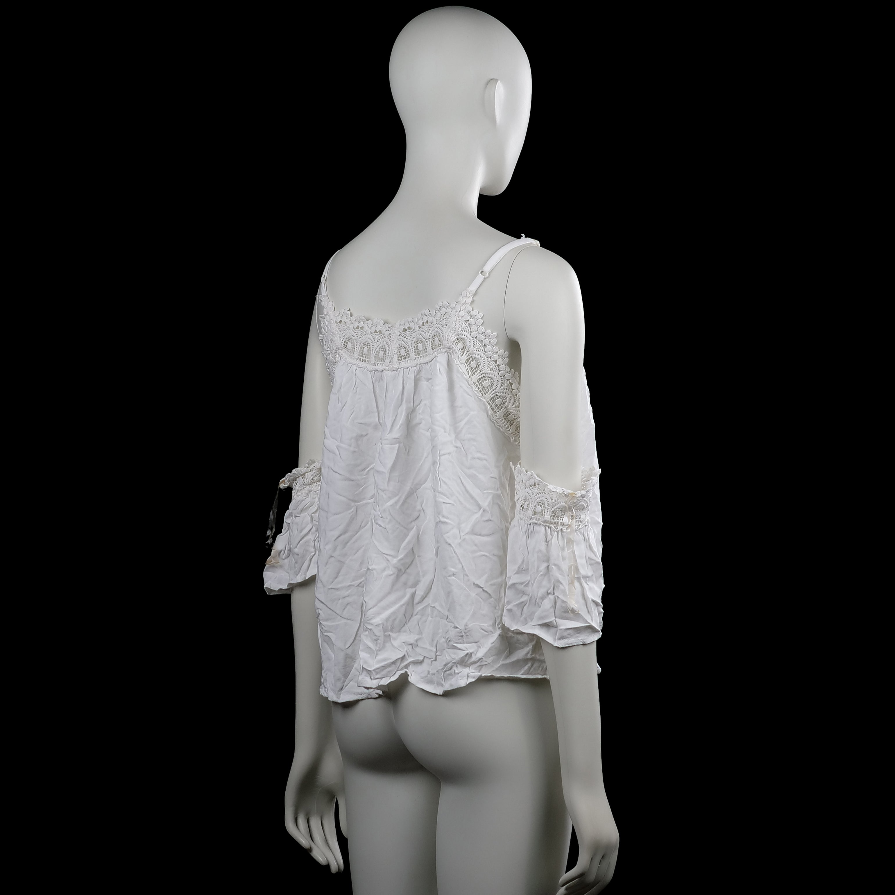 Blouse - White - Size S