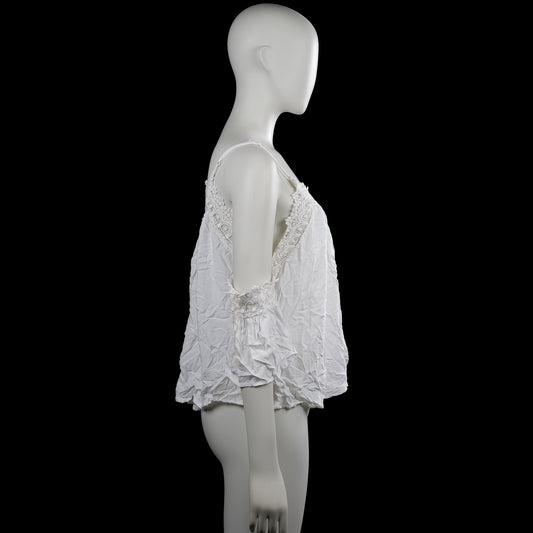 Blouse - White - Size S