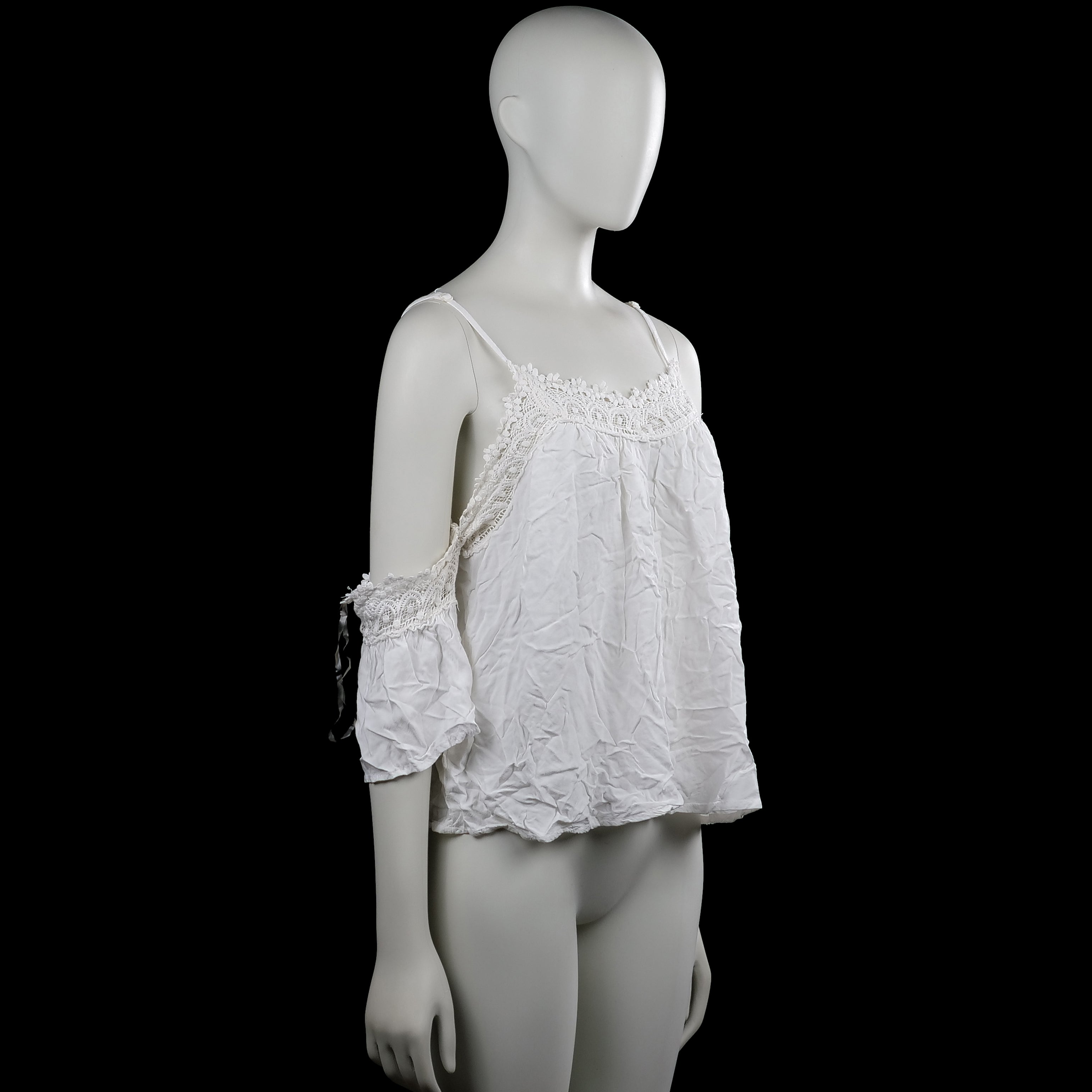 Blouse - White - Size S