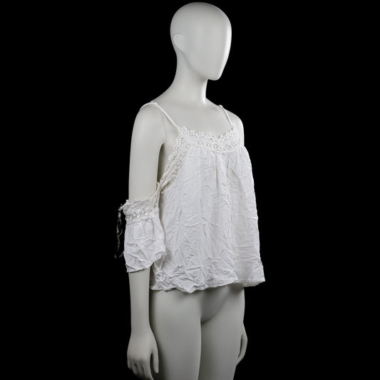Blouse - White - Size S