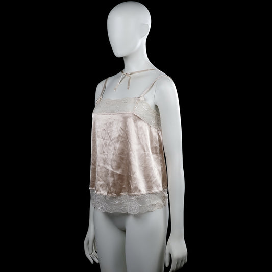 Tank top - Ivory & Beige - Size S