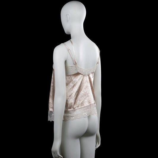 Tank top - Ivory & Beige - Size S