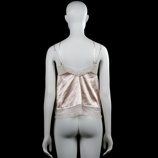 Tank top - Ivory & Beige - Size S