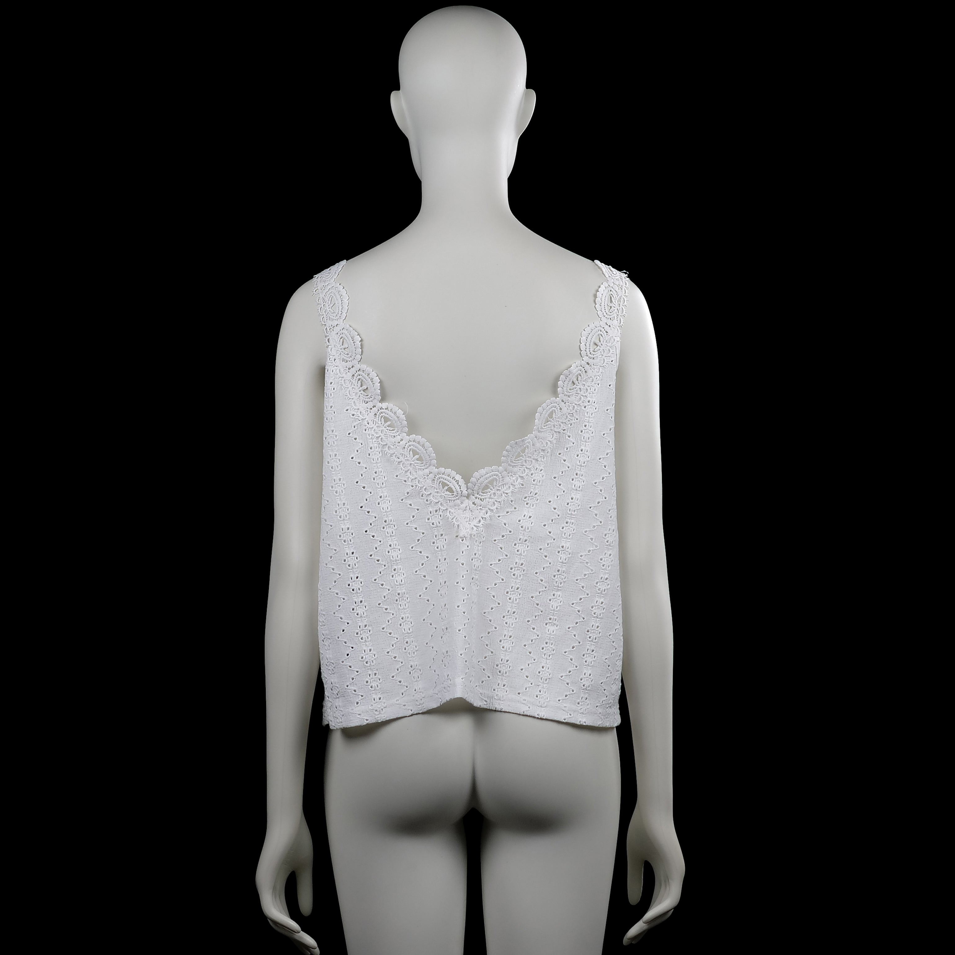 Tank top - White - Size M
