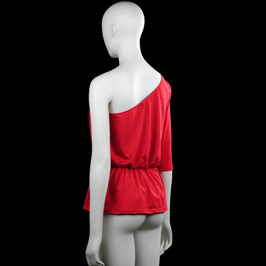 Long-sleeve top - Red - Size L