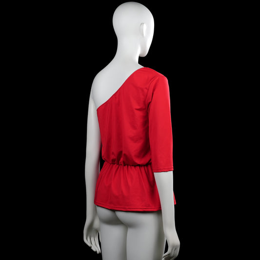 Long-sleeve top - Red - Size L