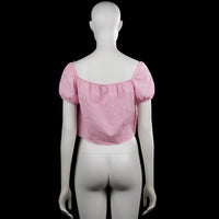 Blouse - Pink & White - Size 38
